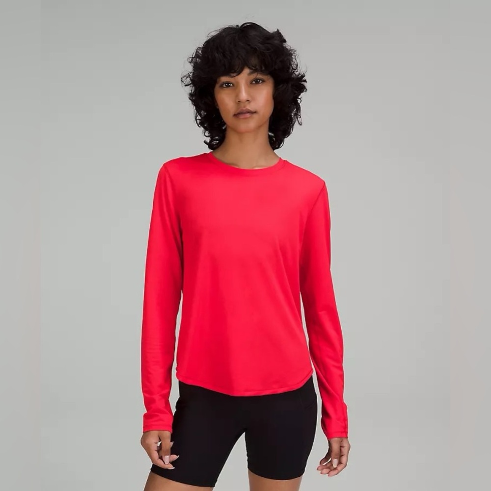 Lululemon High-Neck Running and Training Long Sleeve Shirt